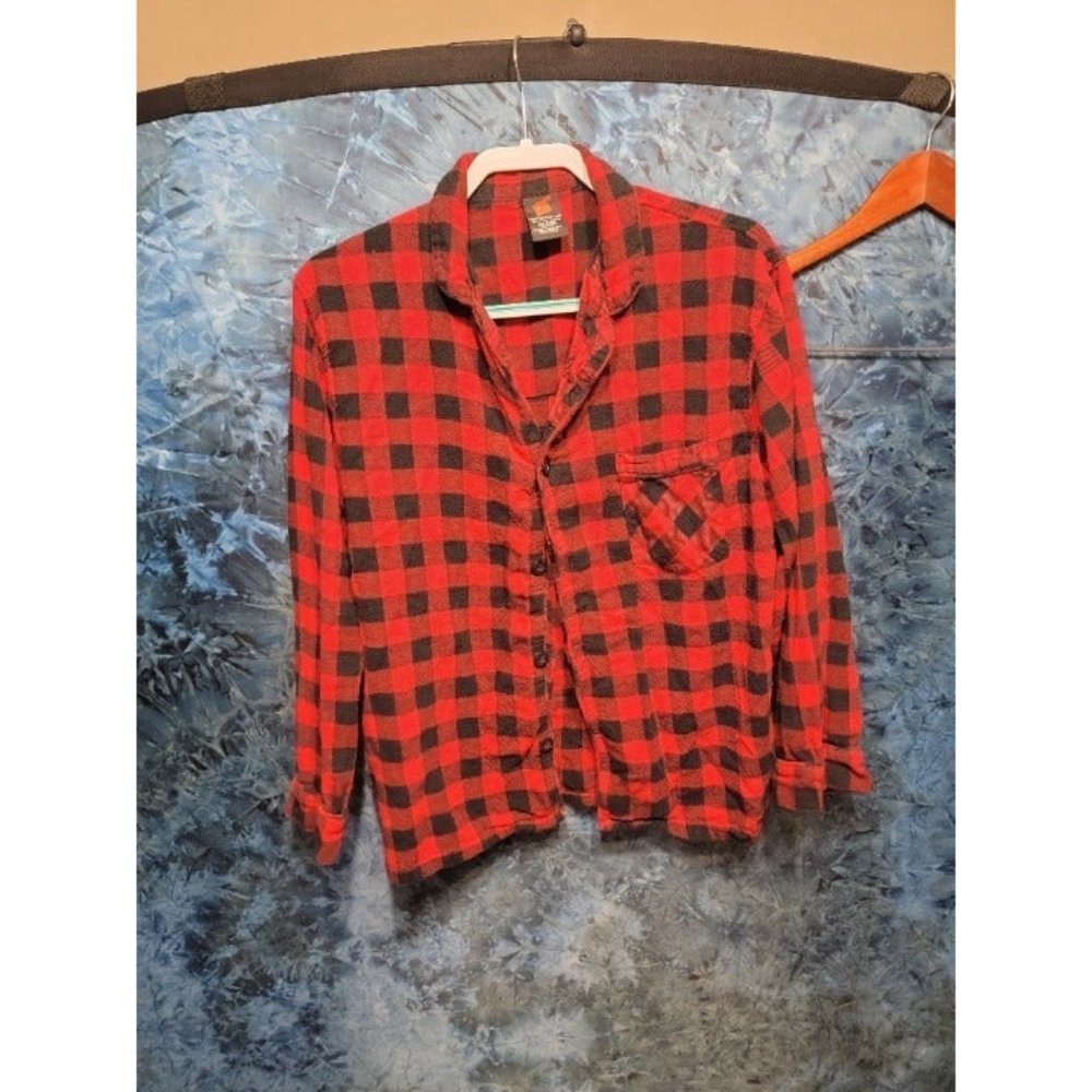 Red and Black Checkered Flannel